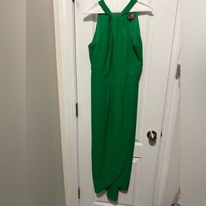Julia Jordan Knot Neck Halter Dress